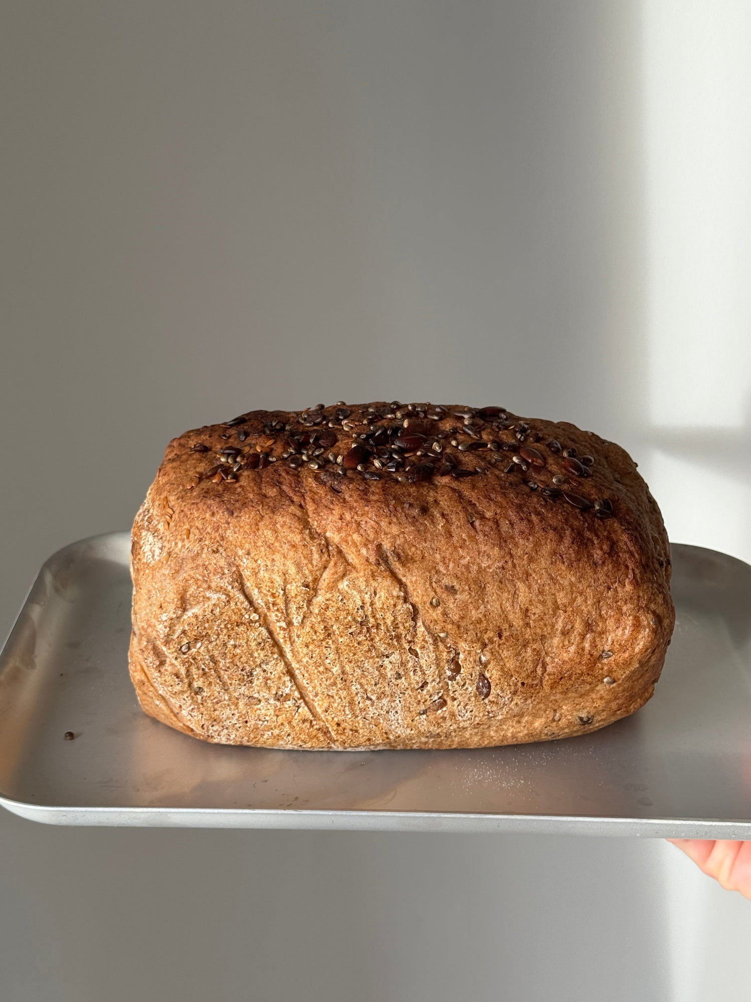 Gluten Free Seeded sandwich loaf unsliced